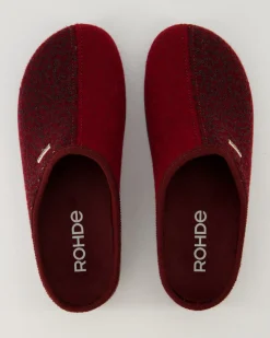 6550 Bari Hausschuhe in Rot