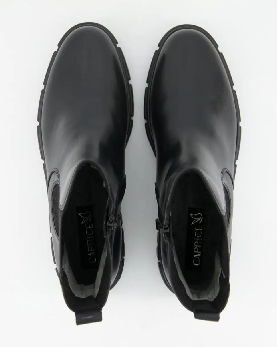 9-25351-43/022 Chelsea Boots in Schwarz