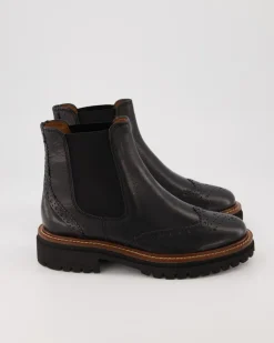 9093-002 Chelsea Boots in Schwarz