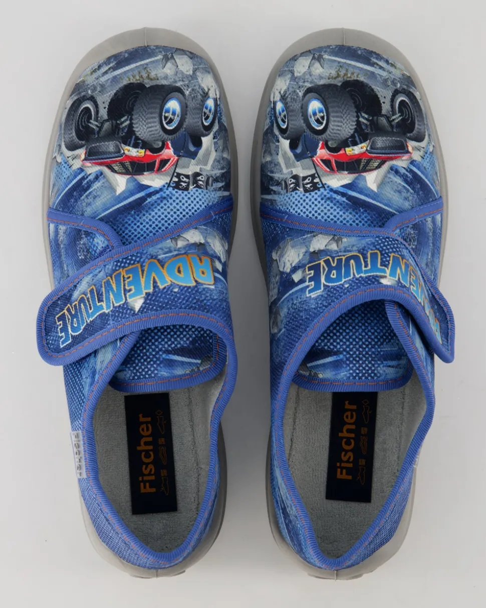 532334 Hausschuhe in Blau