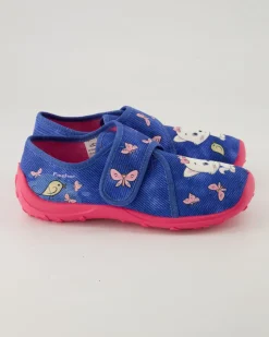 632332 Hausschuhe in Blau