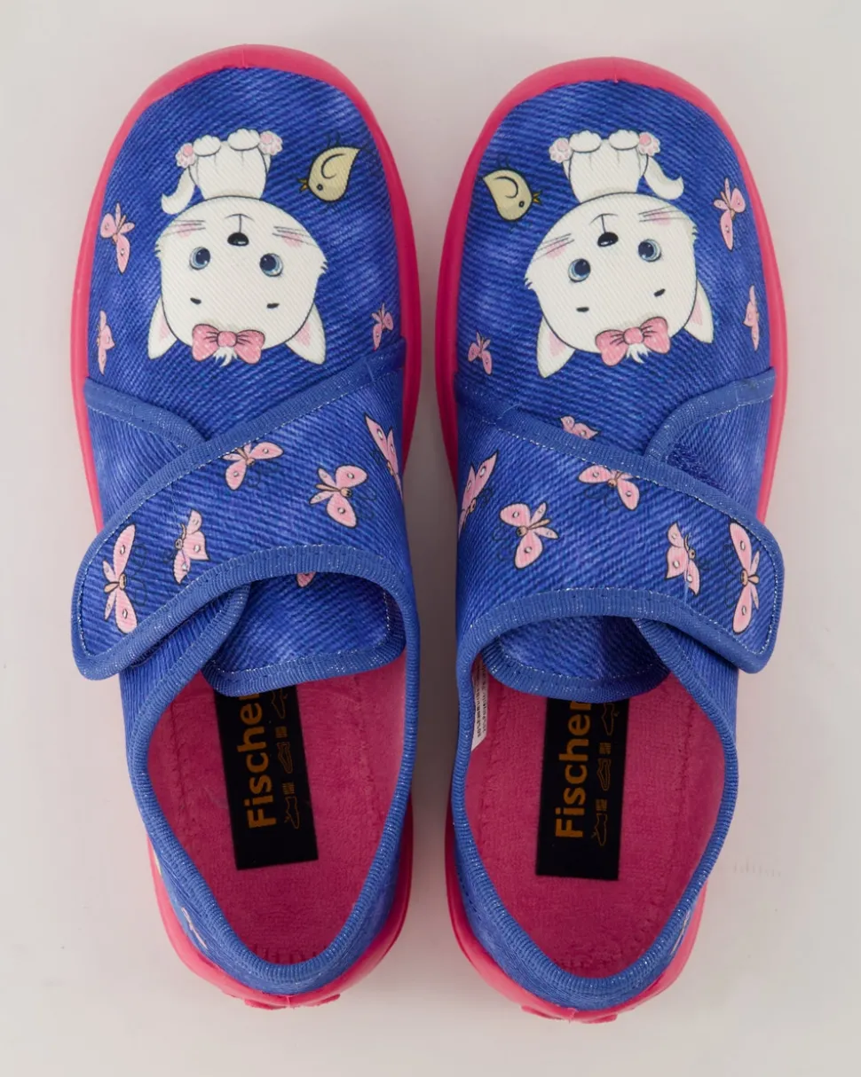 632332 Hausschuhe in Blau