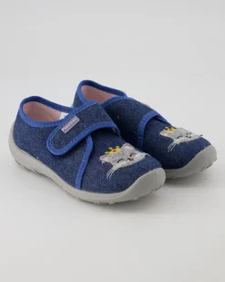 532331 Hausschuhe in Blau