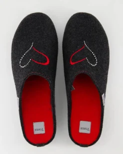 74-01111 Hausschuhe in Grau