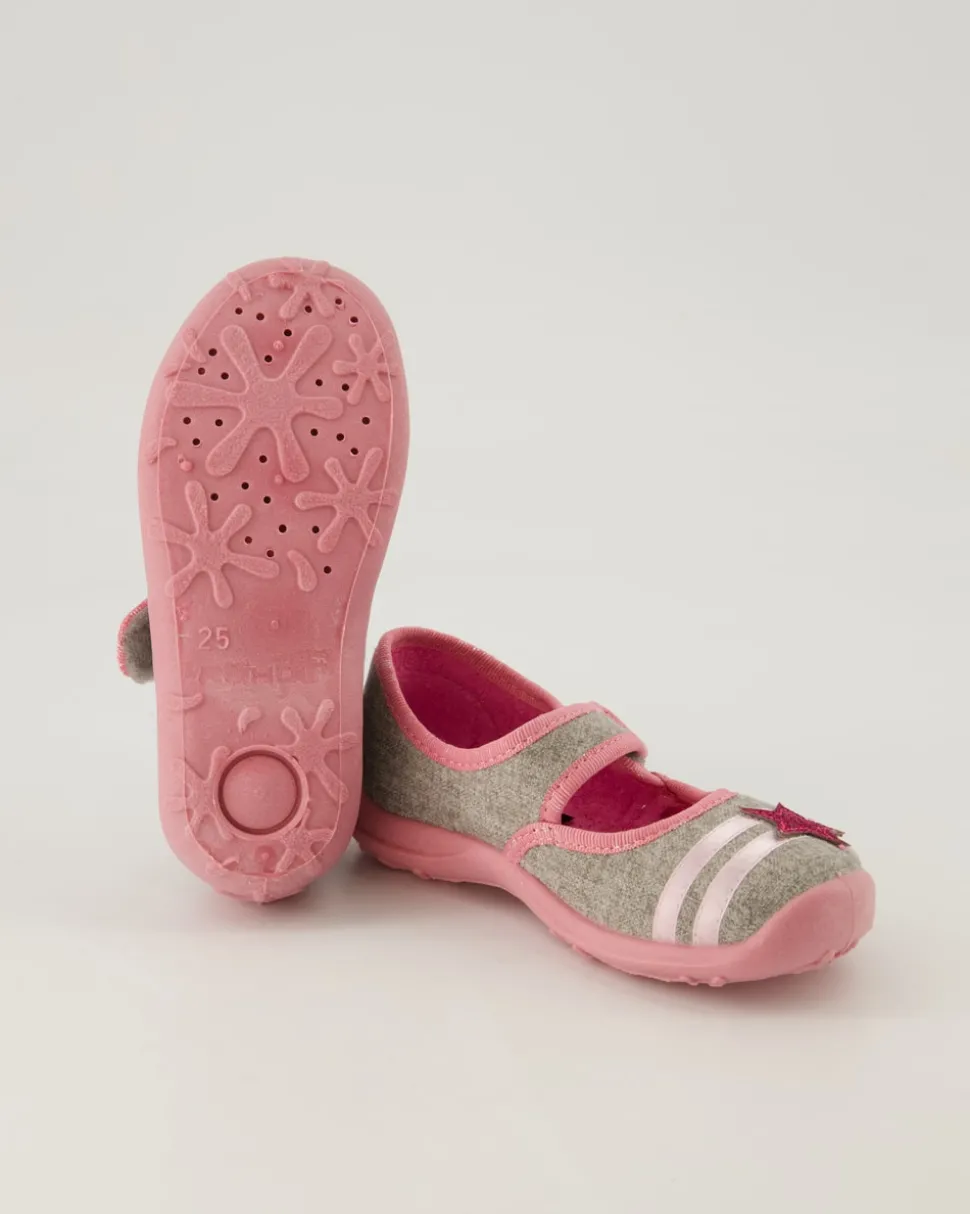 632344-666 Hausschuhe in Grau