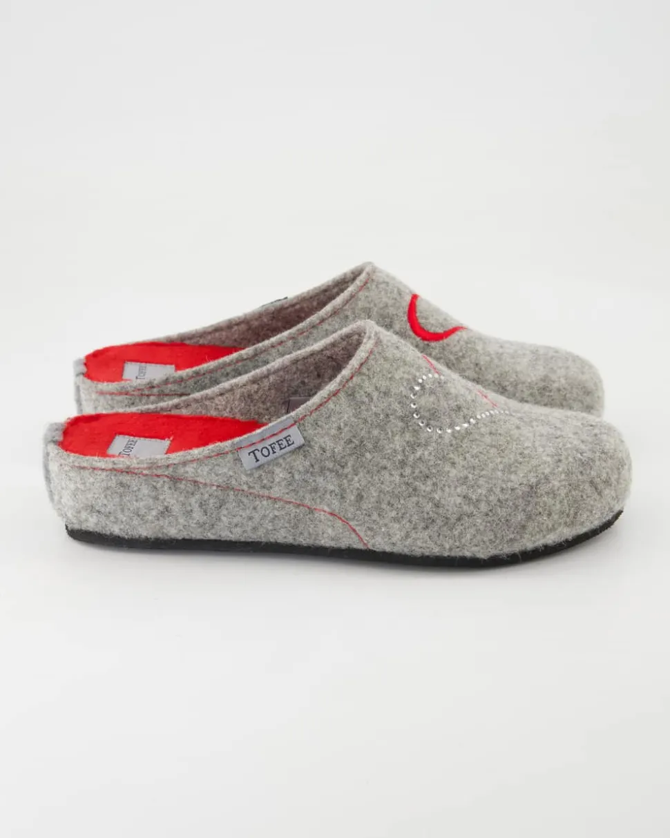 74-01111 Hausschuhe in Grau