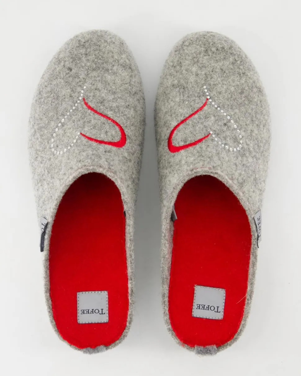 74-01111 Hausschuhe in Grau