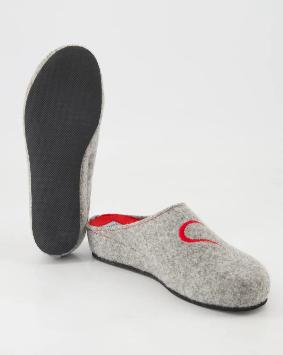 74-01111 Hausschuhe in Grau