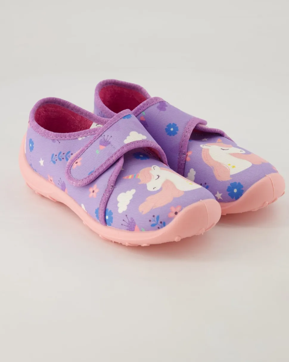 632331 Hausschuhe in Lila
