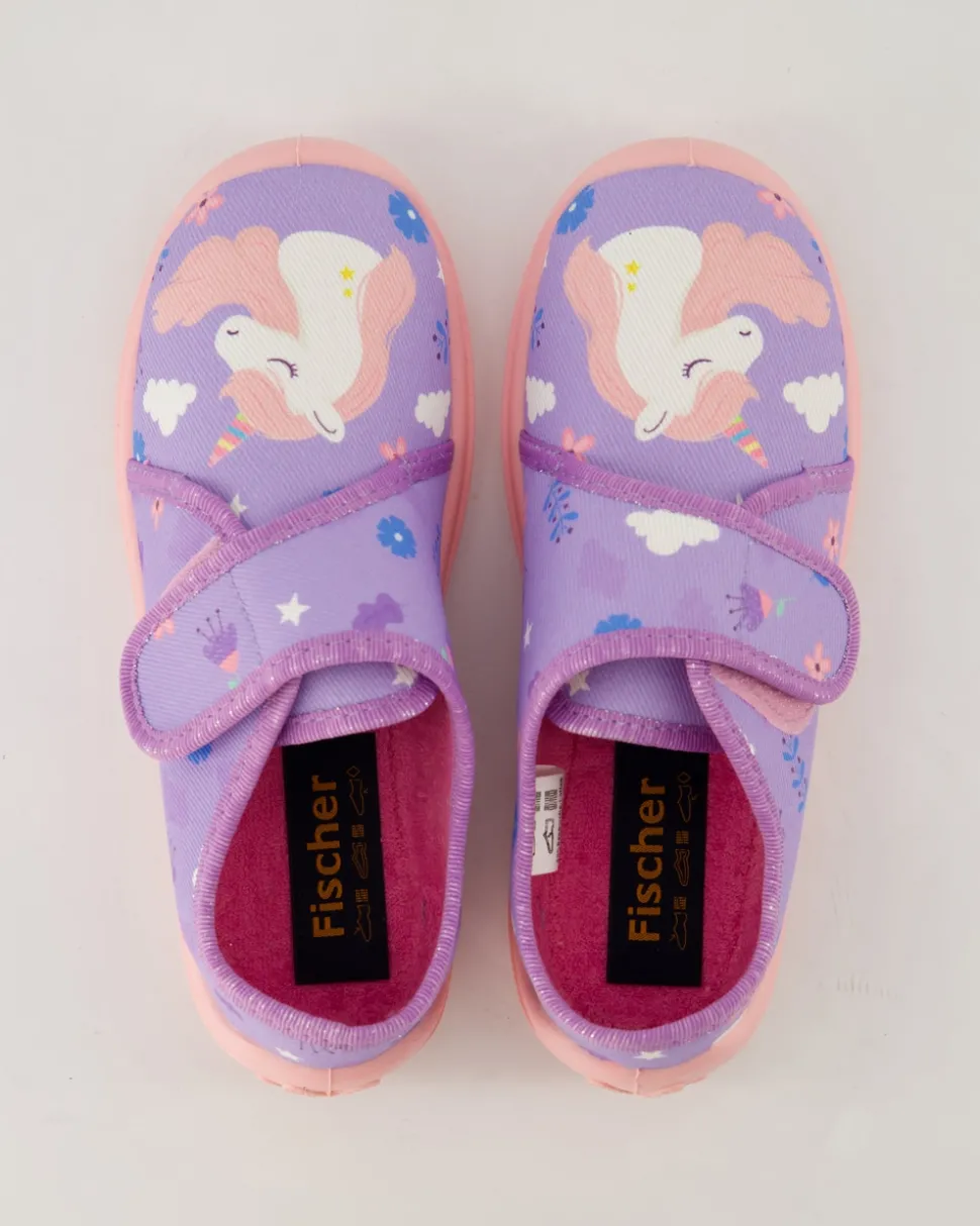 632331 Hausschuhe in Lila
