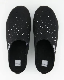 74-00049 Hausschuhe in Schwarz