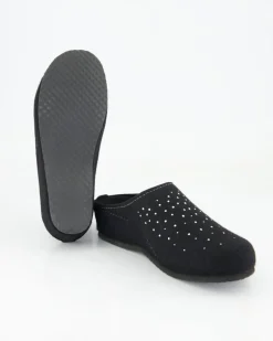 74-00049 Hausschuhe in Schwarz