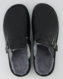 5009-18 Hausschuhe in Schwarz