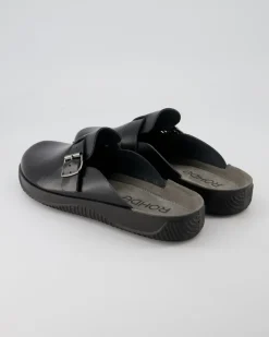 1970/90 Hausschuhe in Schwarz