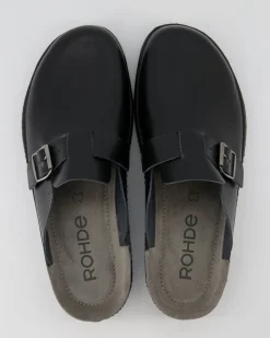 1970/90 Hausschuhe in Schwarz