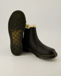 2976 Leonore Chelsea Boots in Schwarz