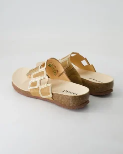 3-001136-4000 Pantoletten in Beige