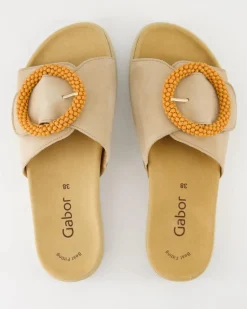 43.745.14 Pantoletten in Beige