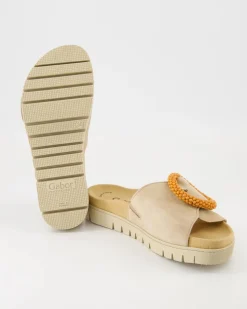 43.745.14 Pantoletten in Beige