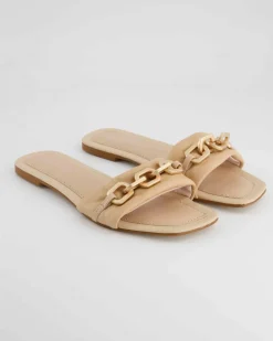 12566 Pantoletten in Beige