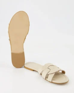 13151 Pantoletten in Beige