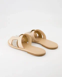 12260 Pantoletten in Beige