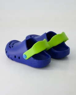 1-000990-8000 Pantoletten in Blau