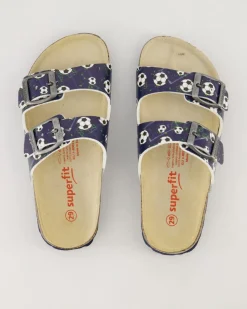 800111-8110 Pantoletten in Blau