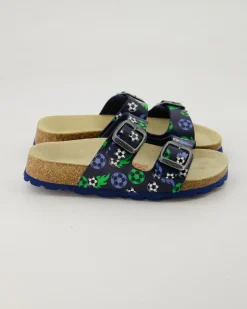 1-800111-8110 Pantoletten in Blau