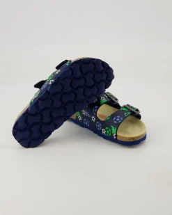 1-800111-8110 Pantoletten in Blau