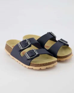 800111-8000 Pantoletten in Blau