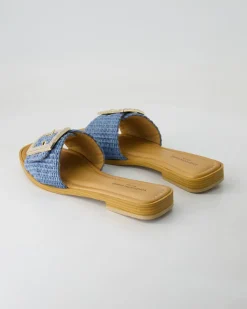 4268 Pantoletten in Blau