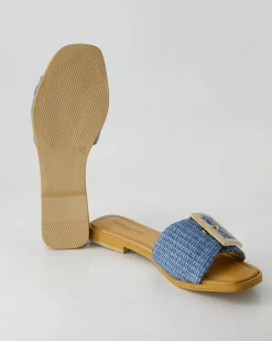 4268 Pantoletten in Blau