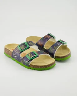 1-800111-8150 Pantoletten in Blau