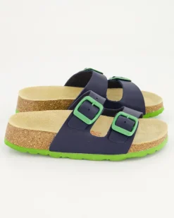 1-800111-8210 Pantoletten in Blau