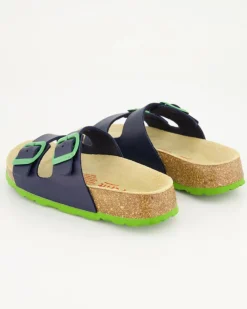 1-800111-8210 Pantoletten in Blau