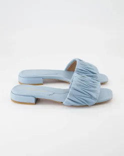 2556 Pantoletten in Blau