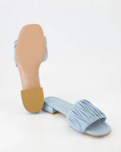 2556 Pantoletten in Blau