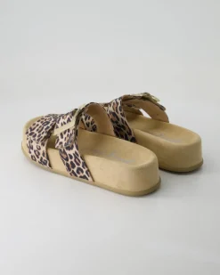 6157 Pantoletten in Braun