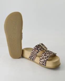 6157 Pantoletten in Braun