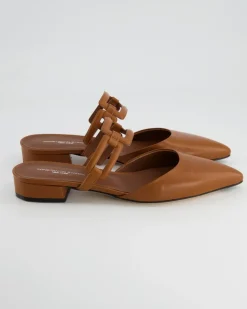 169 Pantoletten in Braun