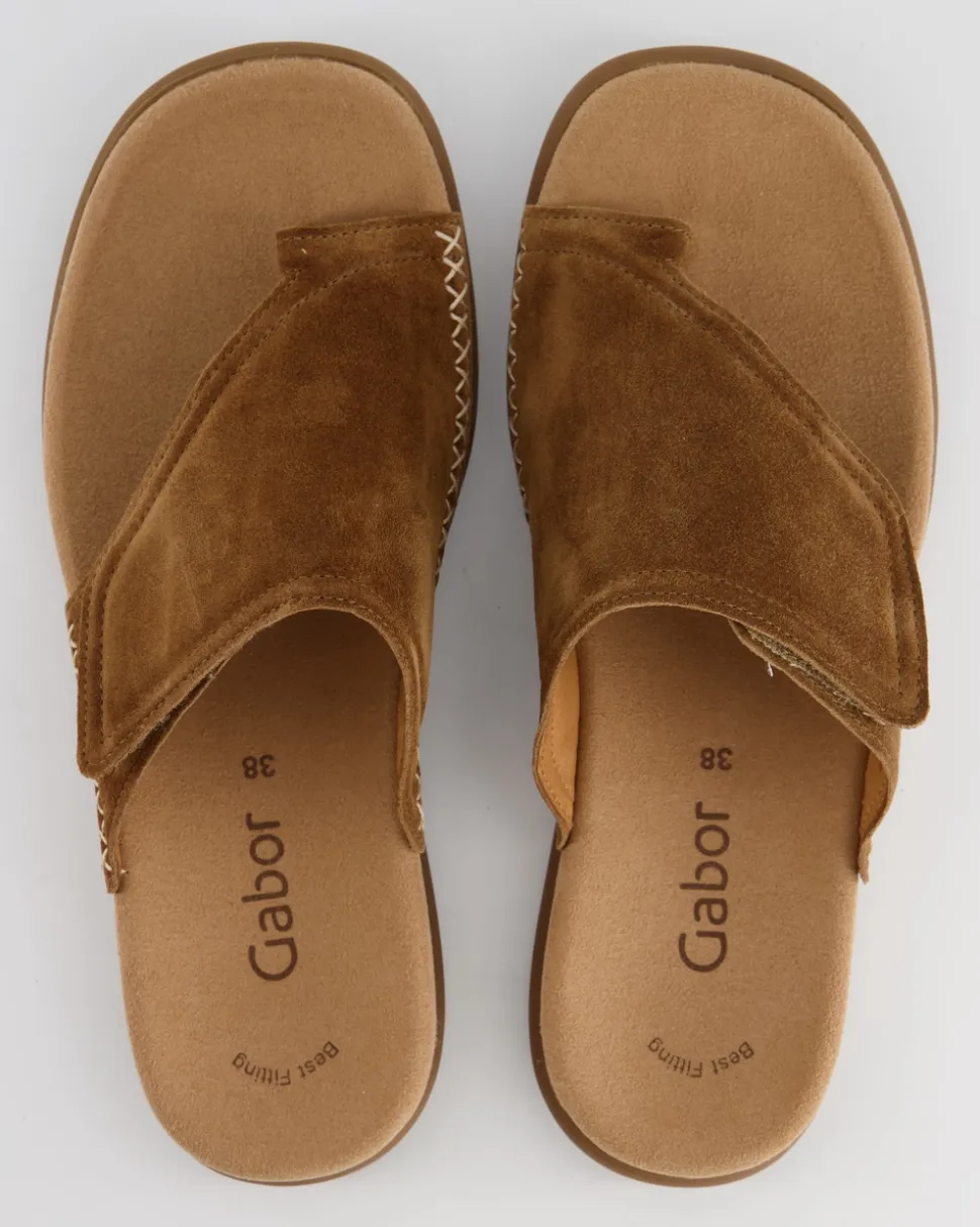 83.708.14 Pantoletten in Braun