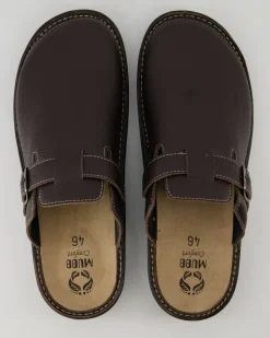 5009-18 Pantoletten in Braun