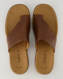 03.700.24 Pantoletten in Braun