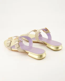 5240 Pantoletten in Gold