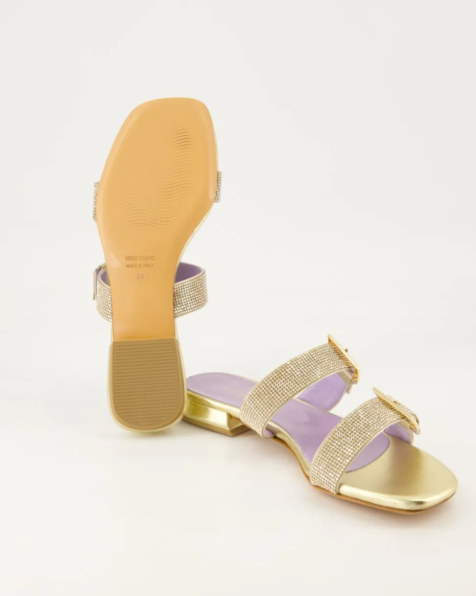 5240 Pantoletten in Gold