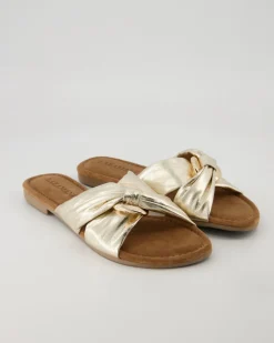 33.530 Pantoletten in Gold