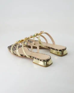 5421-772 Pantoletten in Gold