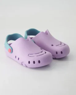 1-000990-8500 Pantoletten in Lila