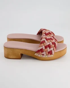 12695 Pantoletten in Mehrfarbig